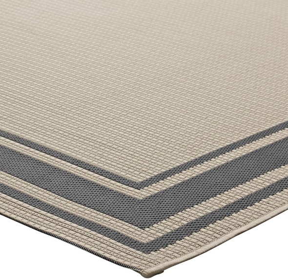 Modway Furniture Rugs Rugs Gray and Beige