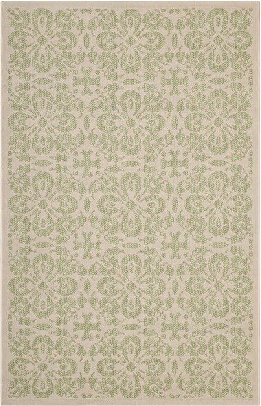runner entryway rug Modway Furniture Rugs Light Green and Beige