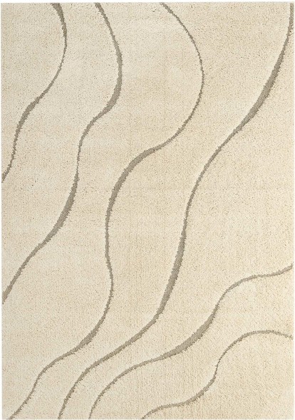 14 foot runner Modway Furniture Rugs Creame and Beige