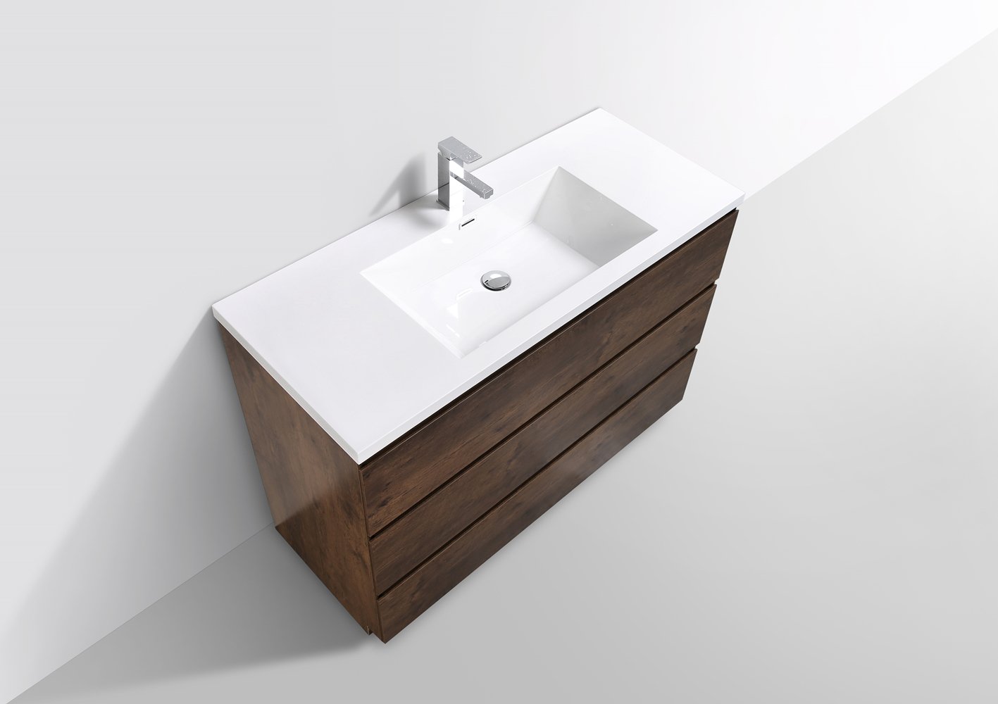 40 inch bathroom vanity with top Moreno Bath Bathroom Vanities Rose Wood finish