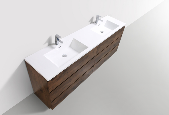 vanity sink and toilet set Moreno Bath Rose Wood finish