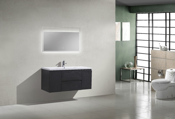 bathroom sink countertop ideas Moreno Bath Black Durable Finish