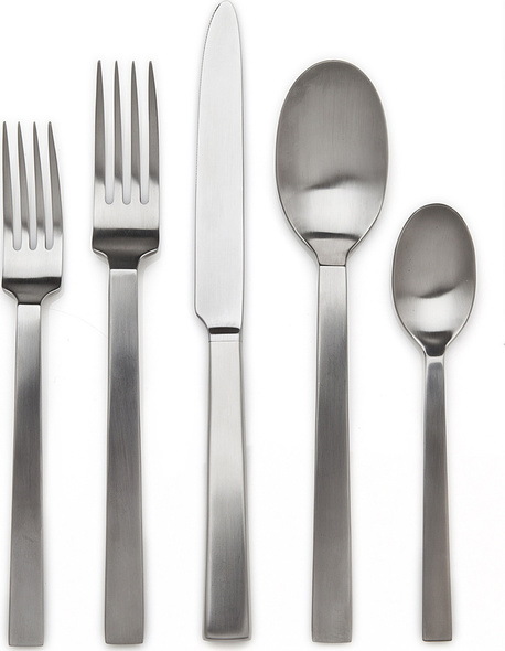 spoon fork cutlery Ricci Argentieri satin