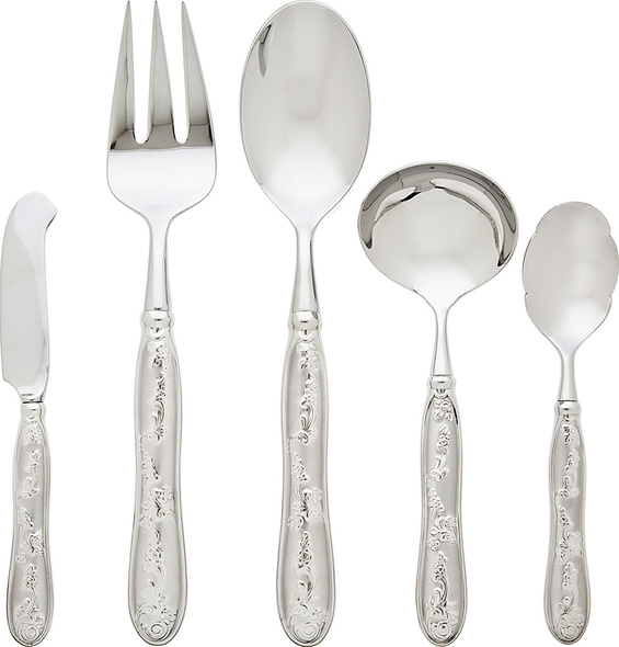 cutlery flatware set Ricci Argentieri Flatware Satin