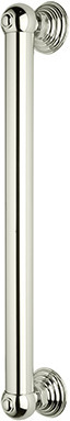 towel rack over glass shower door Rohl GRAB BAR POLISHED NICKEL Traditional