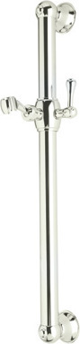 shower door support arm Rohl GRAB BAR POLISHED NICKEL Traditional