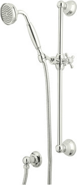 shower head with handheld combo with valve Rohl Handshower Ser POLISHED NICKEL Traditional