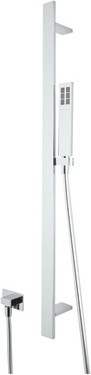 spout tap with hand shower Rohl HANDSHOWER SET POLISHED CHROME Transitional