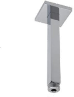 shower handheld mount Rohl Shower Arm POLISHED CHROME Modern
