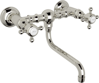 freestanding bathtub faucet with hand shower Rohl POLISHED NICKEL
