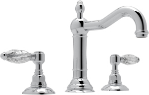 freestanding bathtub faucet with hand shower Rohl POLISHED CHROME