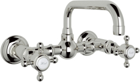 freestanding bathtub faucet with hand shower Rohl POLISHED NICKEL