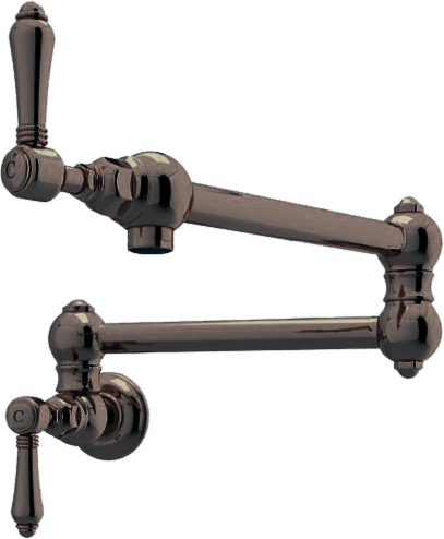 freestanding bathtub faucet with hand shower Rohl main TUSCAN BRASS