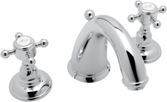 bathroom faucet collection Rohl POLISHED CHROME