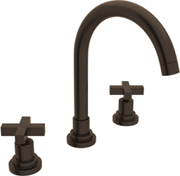 black one hole bathroom faucets Rohl Lavatory Faucet TUSCAN BRASS Modern
