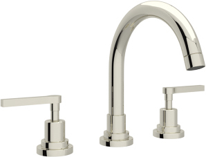 bathroom sink wide Rohl Lavatory Faucet POLISHED NICKEL Modern