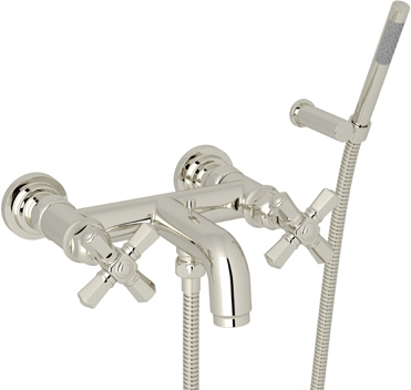 brushed nickel showers Rohl Tub Fillers POLISHED NICKEL Transitional