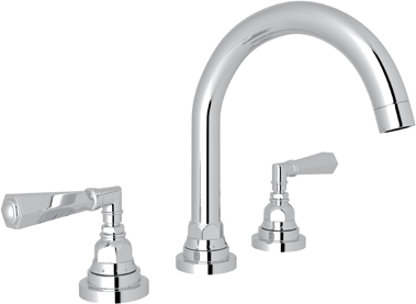 single hole faucet bathroom vanity Rohl Lavatory Faucet POLISHED CHROME Transitional