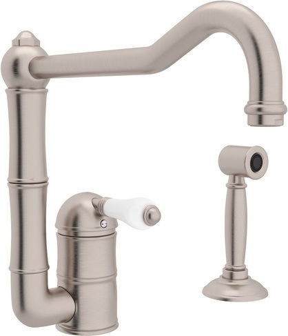 kitchen faucet combo Rohl TUSCAN BRASS