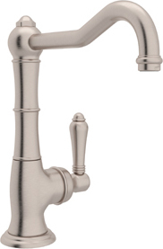 kitchen faucet combo Rohl Bar/Prep Kitchen Faucet SATIN NICKEL Traditional