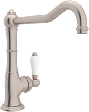 kitchen faucet combo Rohl Bar/Prep Kitchen Faucet SATIN NICKEL Traditional