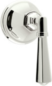 white pull out kitchen tap Rohl POLISHED NICKEL