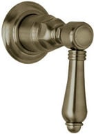 shower bar mixer valve thermostatic cartridge Rohl TUSCAN BRASS