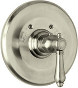 shower bar mixer valve thermostatic cartridge Rohl SATIN NICKEL