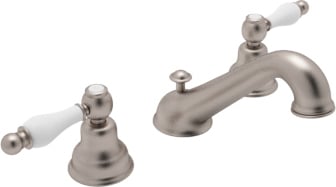 Rohl Lavatory Faucet Bathroom Faucets SATIN NICKEL Traditional