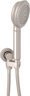 hand held shower brushed nickel Rohl WALL OUTLETS SATIN NICKEL Transitional