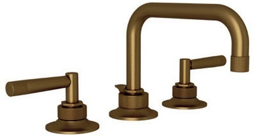polished nickel and chrome Rohl Lavatory Faucet FRENCH BRASS Transitional