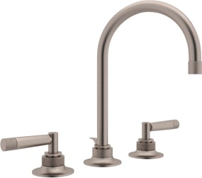 single faucet vanity Rohl Lavatory Faucet SATIN NICKEL Transitional