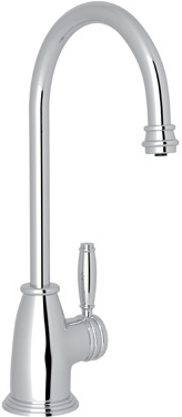 2 hole deck mount tub faucet with hand shower Rohl Kitchen Filtration main POLISHED CHROME Transitional