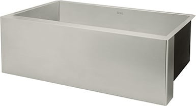  Rohl N/A Single Bowl Sinks BRUSHED STAINLESS STEEL Modern