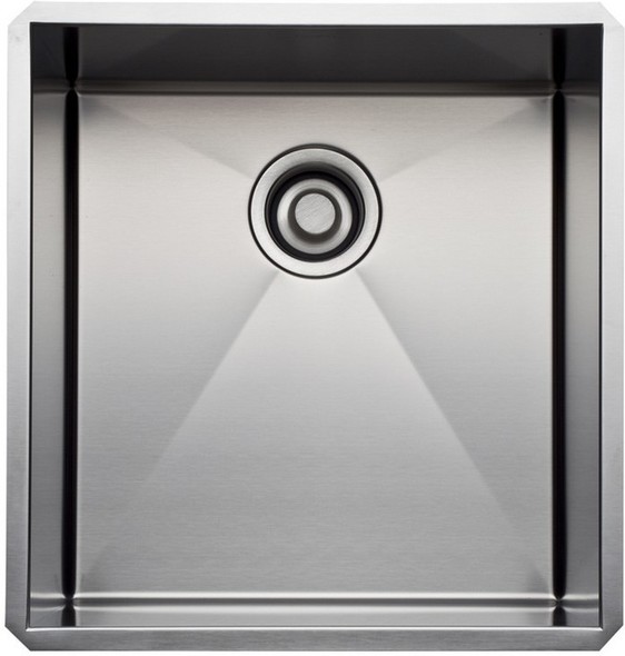 Rohl N/A Single Bowl Sinks BRUSHED STAINLESS STEEL Modern
