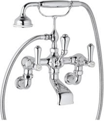 tap and hand shower combo Rohl N/A Hand Showers POLISHED CHROME Traditional