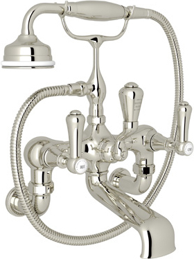 bathroom remodel ideas with shower Rohl N/A Hand Showers POLISHED NICKEL Traditional