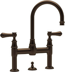 bath and shower tap Rohl Lavatory Faucet ENGLISH BRONZE Traditional