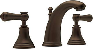 bathroom faucet wide spread Rohl Lavatory Faucet ENGLISH BRONZE Traditional