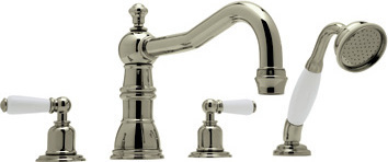 2 handle bathroom faucet Rohl SATIN NICKEL