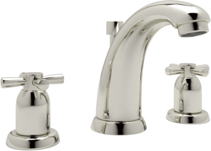 bath sink tap Rohl Lavatory Faucet POLISHED NICKEL Transitional