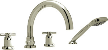 hand shower for garden Rohl N/A SATIN NICKEL Transitional