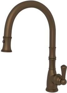 hand shower for garden Rohl Kitchen Faucet ENGLISH BRONZE Traditional
