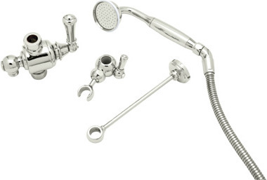 tub faucet handheld shower hose Rohl N/A POLISHED NICKEL Traditional