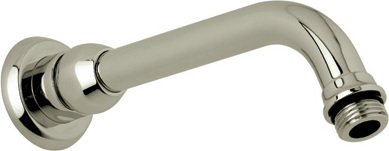 shower system with handheld and tub spout Rohl Shower Arm SATIN NICKEL Transitional