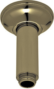 shower handheld mount Rohl Shower Arm Tuscan Brass Traditional