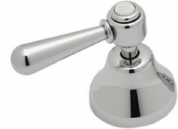 2 handle single hole bathroom faucet Rohl N/A Polished Nickel Traditional