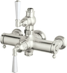thermostatic shower mixer wall mounted Rohl N/A Polished Nickel Transitional