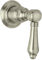 shower bar mixer valve thermostatic cartridge Rohl N/A Satin Nickel Traditional