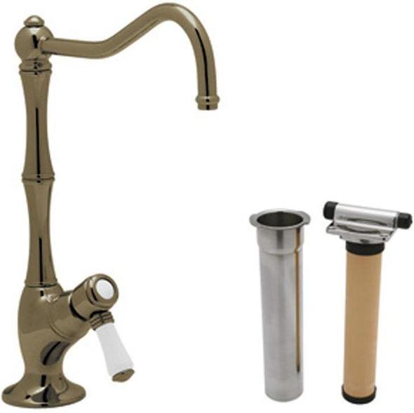 shower tap Rohl KITCHEN FILTRATION Tuscan Brass Traditional